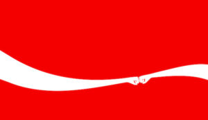 Coca Cola Ad No Text Branding With Color Red TheeDesign 