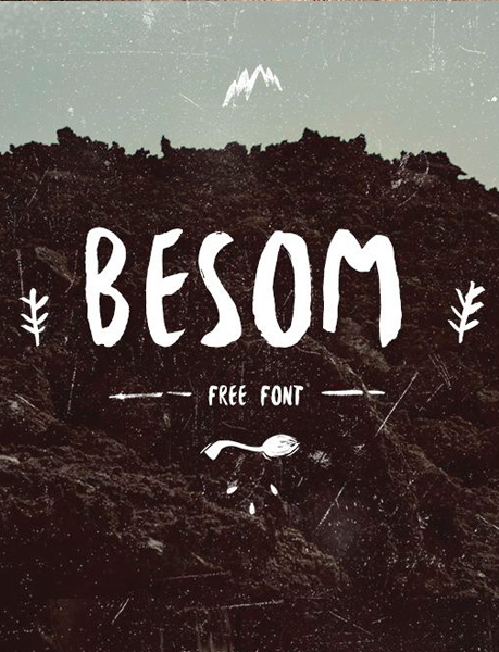 besom script and calligraphy font