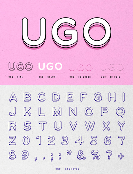 ugo rounded font 