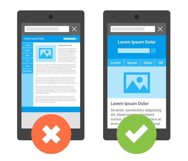 desktop vs mobile web design